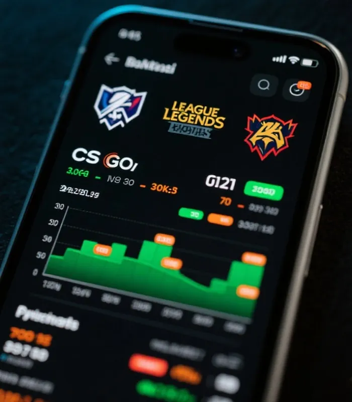 E-sports Data Center on Mobile